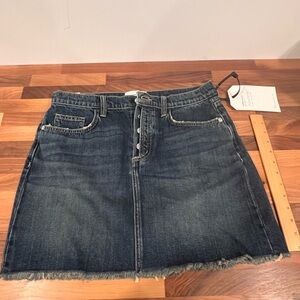 NWT Current/Elliott Blue Casual Mini Skirt